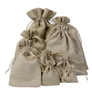 Packing Bags Linen Cotton Bag Dstring Bags Storage Double Soap Drop Delivery 2021 Office School Business Industrial Packing Bdebag Dhgnd