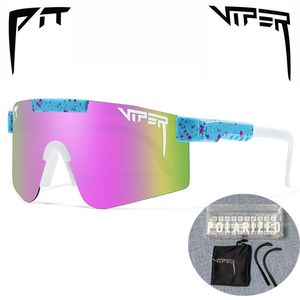 Outdoor Eyewear PIT VIPER BRAND Designer Sunglasses Men Polarized Male Sun Glasses Fishing Goggles Women Retro Vintage UV400 221008