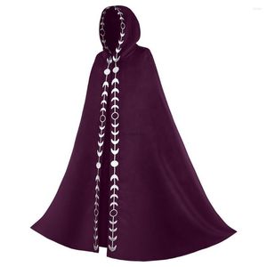 Trench de trincheira de casacos por atacado adultos figurinos de halloween figuraria de cosplay Ópera medieval Cape Witch Men Clothing Abrigo