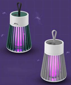 Haşere Kontrol Sivrisinek Killer Elektrikli Şok Catcher Light Lure Hanehalkı USB Şarj Sivrisinek Öldürme Lambası