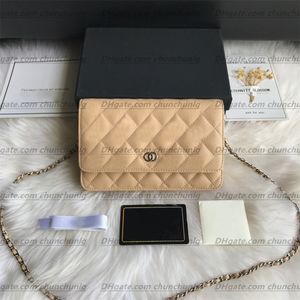 Luxury Top Quality Famous Brand Bag designer kvinnor axel rem handväska rutiga plånböcker