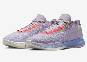 LeBron xx Chaussures de gel Violet Les d buts Bred Pink Men Basketball Sport Shoe Sneakers avec bo te