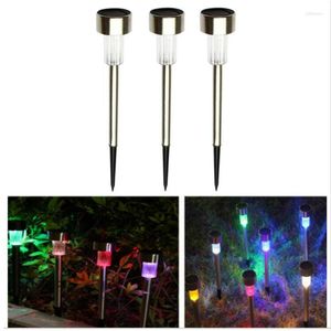 10pcs/lot spike solar garden light