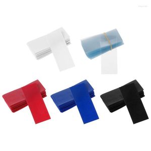 Lighting Accessories 100Pc Flat PVC Heat Shrink Tubing Battery Wrap For 1 X 18650 Film