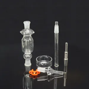 14mm 18mm de fumantes para fumar cachimbo de cachimbo de cachimbo de bongueiro de tit￢nio vaporizador esgueirar -se um toke