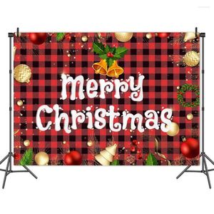 Party Decoration Christmas Theme Supplies Disponertable Table Seary POGRAPHY BACKDROPS BAKGRUNDBALLLYCKLIG BRASSIDAGE Kid Favor