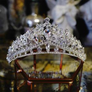 Francuska vintage Crown Bride Wedding Birthday Party Wedding Wedding Akcesoria ZD006