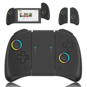 Oyun Denetleyicileri Bluetooth uyumlu kablosuz anahtar pro denetleyicisi Gamepad Joystick, LED Turbo Uyandırma 6 Eksenli Eşleme