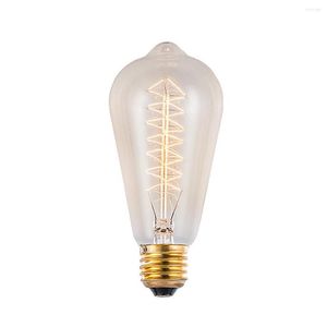 Luzes da árvore de Natal Bulbo vintage 4W Led Edison Filamento Incandescent Lamp Light Decorative Light for Home natal