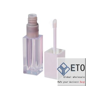 Plástico de plástico de batom de batom vazio Batom Balm Balm Cream recipiente de estojo cosmético Bottles Travel Garrafs 4.5ml