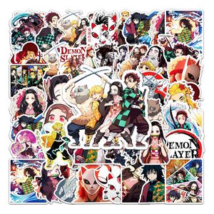 50PCS Demon Slayer Anime Stickers Waterproof Vinyl Stickers Decals for Laptop Water Bottle Phone Luggage