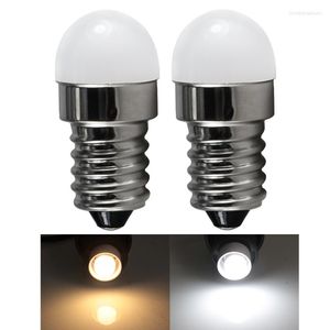 Ampolletas LED Bulbia Lampa E14 1W Mini Lampa oszczędnościowa Mini Lampa oszczędnościowa 12 V 24 V 48V 60V 110 V 220V Świeca 12 24 wolty centrum uwagi