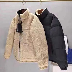 Jaquetas masculinas de lã parkas com capuz designer estilo outono inverno mangas compridas jaquetas letras outwears casaco atacado feminino blusão masculino puffer jaqueta