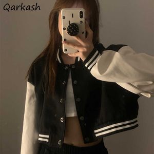 Women's Jackets Basic Jackets Women Cropped BF Streetwear Japanese Style Tender Fashion dents Stylish Outwear Clothes Vintage Design Mujer T221008