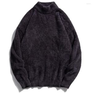 Erkek Sweaters Sonbahar Büyük Boy Yumuşak Sweater Erkekler ve Kadınlar Konforlu Jumper Moda Kore Nedensel Örme Külük Erkek Kadın Artı Boyut
