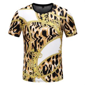Designer Unisex black and gold shirt with Letter Embroidery - Cotton Casual Top for Luxury Hip Hop Streetwear - Short Sleeve - Sizes M-XXXL (RS53)