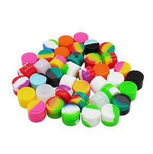 2ml Silicone Wax Containers Concentrate Sealed Oil Non-stick Jars Small Round Storage Jar for Vaporizer