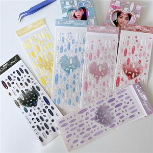 Gift Wrap Japanese Series Written Words Candy Color Sticker DIY Decoration Scrapbooking Material Diary Happy Planning Stationery Stickers