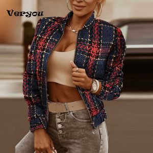 Damenjacken Frühling Herbst Jacken Für Frauen Vintage Print Langarm Reißverschluss Jacke Mantel Frauen Casual Oberbekleidung Kurze Jacke Weibliche Tops T221008