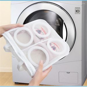 Clothing Storage Shoe Washing Bag Machine Special Household Mesh Anti-deformation