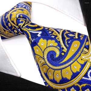 Bow Ties Paisley Floral Fuşya Kırmızı Mavi Azure Sarı Çok Molor Erkek Kravatlar İpek Jakar Dokuma Toptan