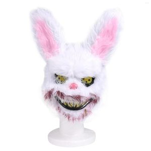 Party Maski Plush Bloody Animals Halloween Mask Creative Horror Ghost Festival Cosplay 3D Facial Props