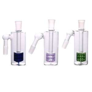 Glasaschefänger Rauchen 45 oder 90 Grad Catcher Collector 14mm Außengelenk für Bongs Shisha Wasserpfeife Zubehör Farbe