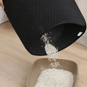 Cat Beds Furniture Foldable Cat Litter Pad Box Bed Washable For Scratching Board Pet Mat Bottom NonSlip Supplies Double Sandbox Dog Cama Chat gato 221010