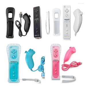 Controller di gioco per motion plus wireless GamePad Remote Controller con accessori per giochi Wii di Nunchuck Control Joystick Wii
