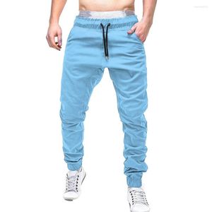 Herrenhose, Herren-Jogginghose, lässig, elastisch, Sport, solide Baggy-Taschenhose