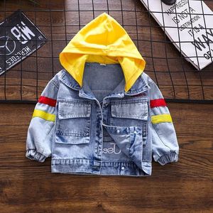 Jackets Boy Roupas meninos meninas casuais cardigan de jea