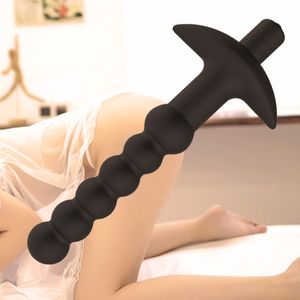 Seksi çorap popo fiş prostat masajı fonksiyon boncuklu anal vibratör seks dükkanı seks oyuncak yetişkin ürünleri için insan iç çamaşırı