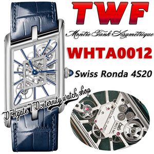TWF TW0012 SWISS RONDA 4S20 QUARTZ MANS مشاهدة MONTRE ASYMETRICK WATCH FELL
