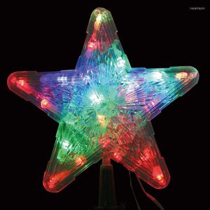 ストリングRGBクリスマススターライトツリーホリデーパーティー屋内フェスティバルレッドストリングフェアリーランプデコレーション照明EU/USプラグ