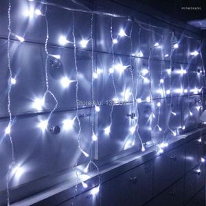 Strings 4 0.6M 96 LED Fata String Tende Luce Finestra Ghiacciolo Luci Ideale Per Interni All'aperto Giardino Domestico Festa Di Natale Matrimonio