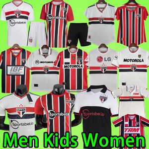 22 Sao Paulo Soccer Jerseys Men Kit Women Kids Calleri Luciano Eder Alisson Patrick Nikao Reinaldo Football Shirt Wersja Retro