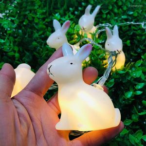 Strings Easter LED String Bed Fairy Lights Party Holiday DIY Decorations Outdoor 10 1.65m Battery Powered For Decorative