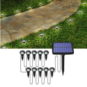 Lawn Light Solar LED Garden Outdoor Garden Iluminação à prova d'água para decoração de entrada de automóveis no pátio do quintal