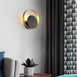 Lampa ścienna Nordic Design LED do łóżka Pokój El Dekoracja łóżka Metal
