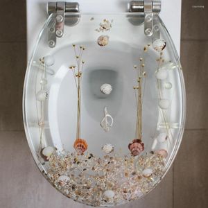 Toilet Seat Covers 48 38CM High-grade Beautiful Resin Cover
