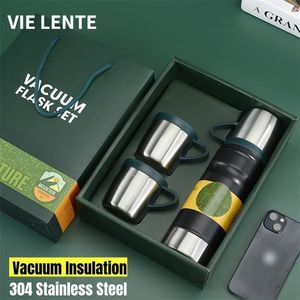 Su Şişeleri 680ml Vakum Termos Kahve Tumbler Taşınabilir Seyahat Kupası Paslanmaz Çelik Mermi Kupa İş Trip Çay İnfüzörü 221008