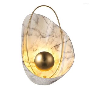 Wall Lamp LED Designer Nordic Shell Decoration Luxury El Modern Lighting