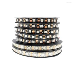 Strips 1m 2m 3m 4m 5m Smart WS2812B DIY Led Strip Backlight IndividuaIIy AddressabIe WS2812 RGB Light 30Leds/m Waterproof IP30/65/67 5V