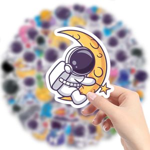 50Pcs Funny Space Astronaut Stickers Non-Random For Car Bike Luggage Sticker Laptop Skateboard Motor Water Bottle Snowboard wall Decals Kids Gifts