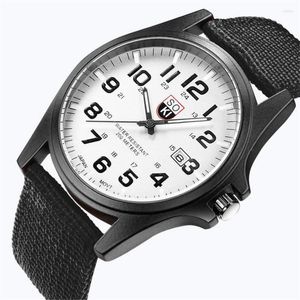Zegarek zegarków Soki Sport Watches Man 2022 Fashion Casual Watch Luksusowe męskie na rękę Relogio Masculino Quartz wojsko dla mężczyzn
