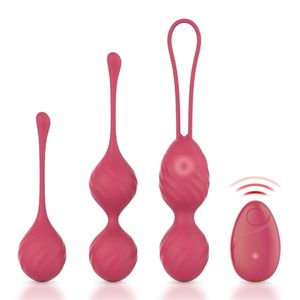 Ovos/balas Kegel Balls Vibrator for Women Sex Toys vagina aperte o Massager Wireless Remote Control Ben Wa Shop adultos 221010