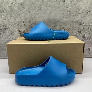 Sandálias de chinelas sapatos de praia homens gorda designer tênis slider Vermillion mineral Blue Onyx Sandals Pure Slide Ocher Bone Reverent Training Shoe Tamanho 4-13 Top 2023