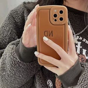 Capas de celular para iPhone 14 Pro Max 13 PLUS 12 11 XR 8 Designer Phonecase Fashion Letter Luxury Case Leather Shockproof Cover Shell Top