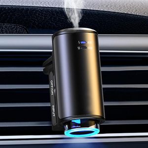 Auto Electric Air Diffuser Aroma Car Vent Humidifier Mist Wood Grain Oil Freshener Parfyme Fragrance