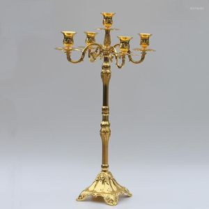 Candle Holders Silver/Gold Metal Centerpiece Candelabra Wedding Holder Party